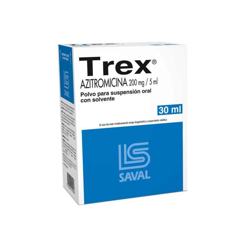 Saval Trex Sus Oral Mg Ml X Ml Azitromicina Antibiotico